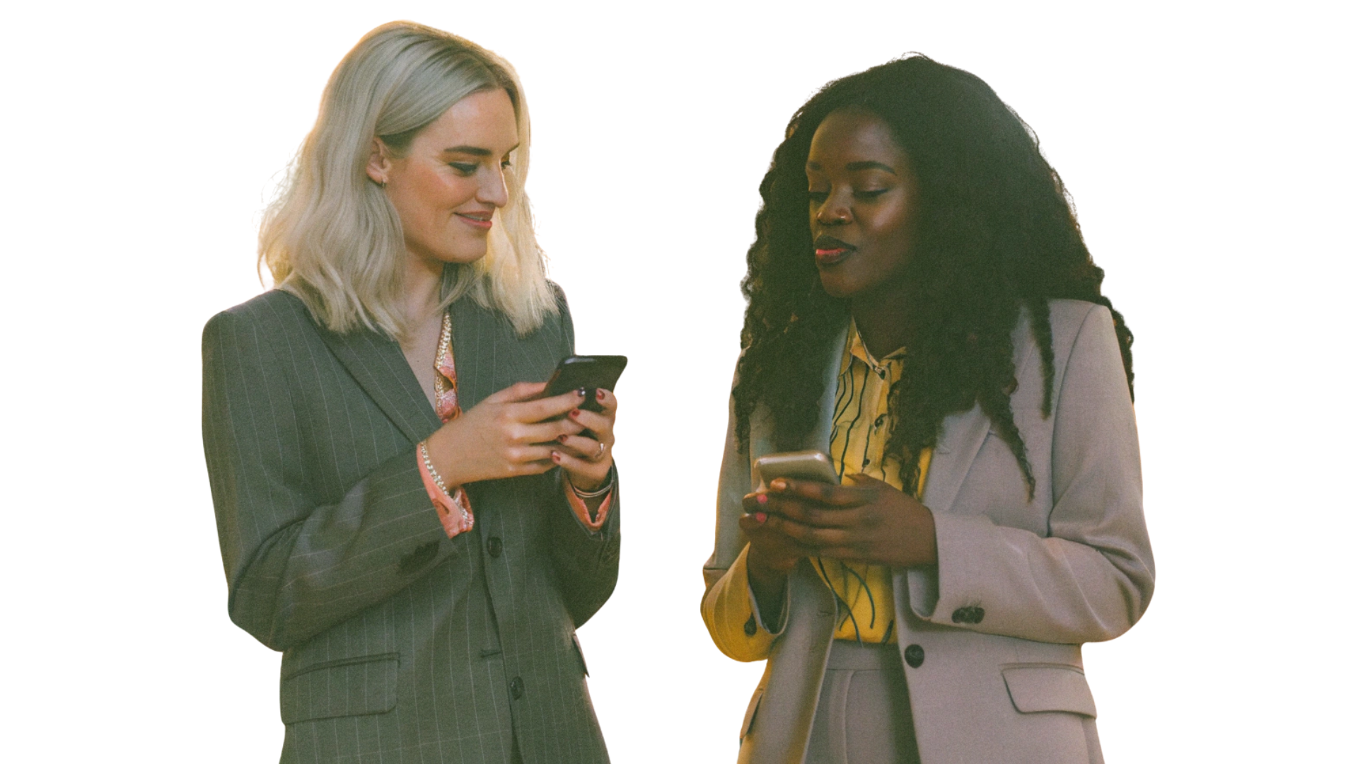 Professional women using Networking Platforms